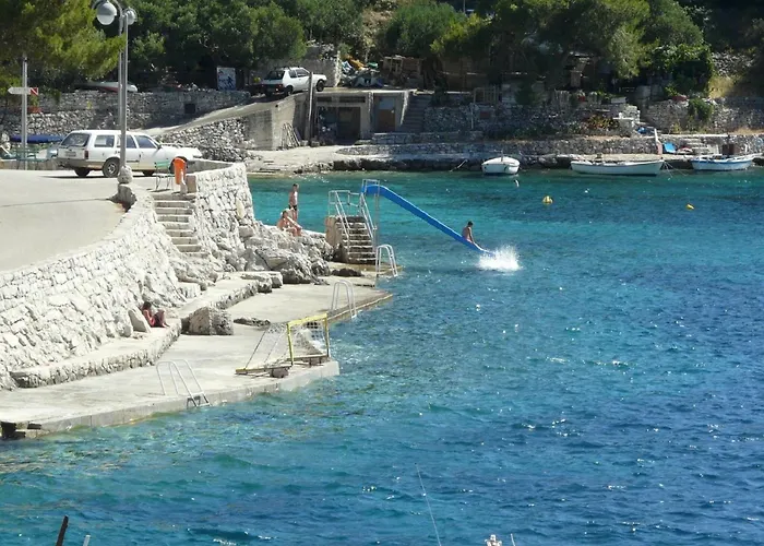 公寓 Kor Ula - One Bedroom With Terrace And Sea View 普瑞兹巴